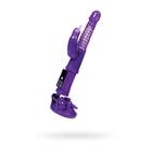 Вибратор с клиторальным стимулятором Toyfa A-toys High-Tech fantasy, TPR, цвет фиолетовый, 24 см - Фото 1