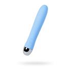 Вибратор с функцией нагрева и пульсирующими шариками Fahreneit, силикон, цвет голубой, 19 см - Фото 1