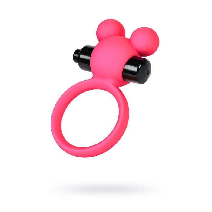 Виброкольцо на пенис Toyfa A-toys, силикон, цвет розовый, d=3,1 см