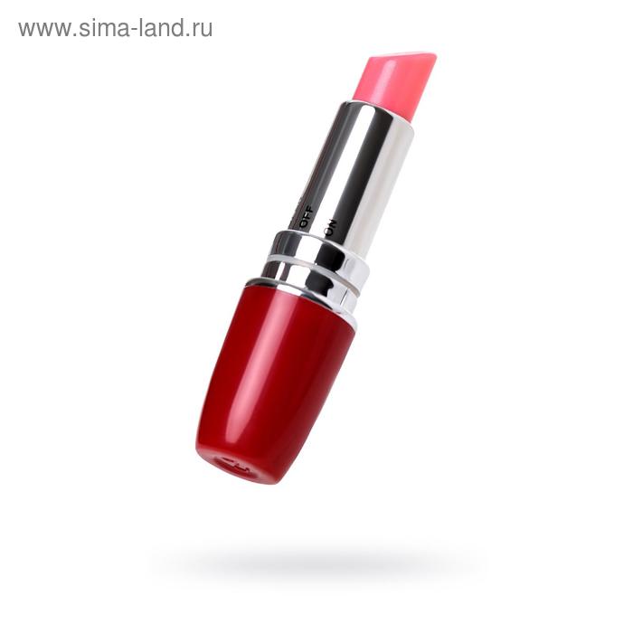 Вибромассажёр Toyfa A-toys Lipstick, ABS пластик, цвет красный, 9 см - Фото 1