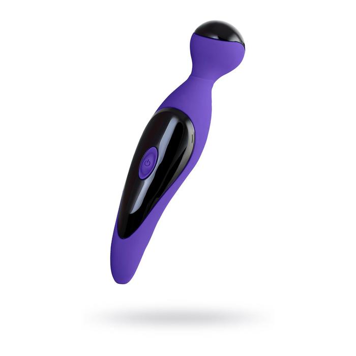 Вибростимулятор L'eroina by Toyfa Cosmy, 7 режимов, силикон, цвет фиолетовый, 18,3 см, d=3,6 см