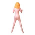 Кукла надувная Toyfa Dolls-X Celine, с реалистичной головой, блондинка, с тремя отверстиями - Фото 4