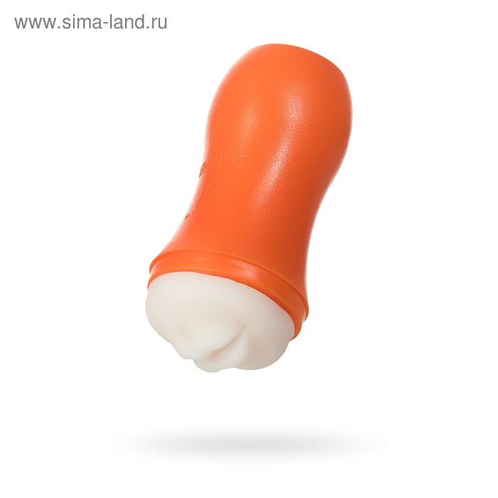 Мастурбатор Toyfa A-toys, рот, оранжевый/телесный, 14 см - Фото 1