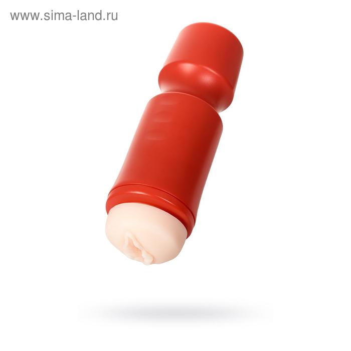Мастурбатор Toyfa A-toys, вагина, цвет красный/телесный, 24 cм, 7,6 cм - Фото 1