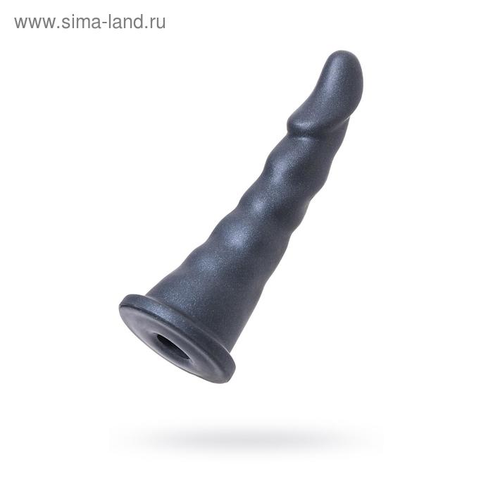 Насадка для страпона Toyfa Strap-On Axel, PVC, цвет чёрный, 17,5 см - Фото 1
