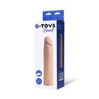 Насадка на пенис Toyfa A-toys SoftSkin, цвет телесный, 16,5 см - Фото 3