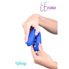 Вибратор L'eroina by Toyfa Blury, 10 режимов, силикон, синий, 18,5 см, d=3,4 см - Фото 2