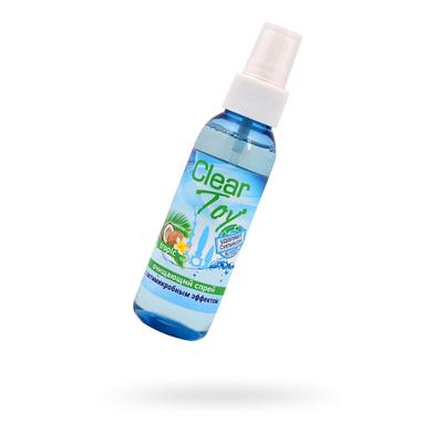 Очищающий спрей Clear toy Tropic, с антимикробным эффектом, 100 мл