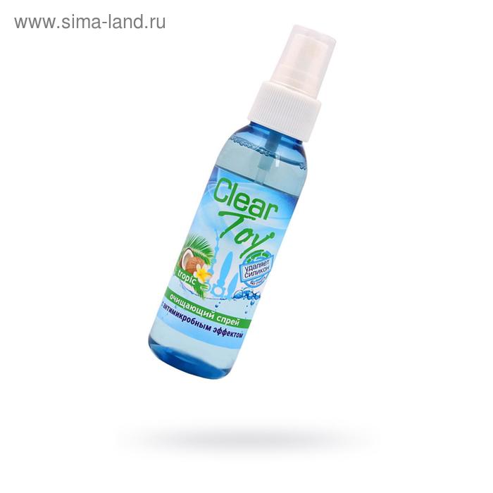 Очищающий спрей Clear toy Tropic, с антимикробным эффектом, 100 мл - Фото 1