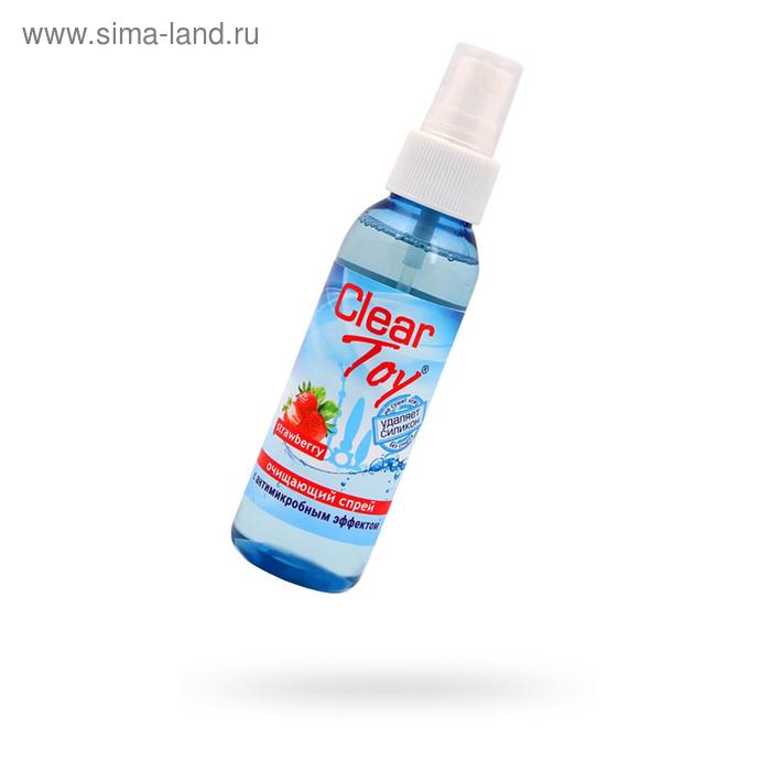 Очищающий спрей Clear toys Strawberry, с антимикробным эффектом, 100 мл - Фото 1