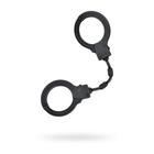 Силиконовые наручники Toyfa A-toys, силикон, цвет чёрный, 33 см - Фото 1