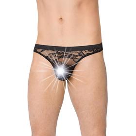 Трусы мужские SoftLine Collection, кружевные, цвет чёрный, размер M Ош