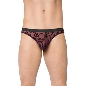 Трусы мужские SoftLine Collection, с узором, цвет фиолетовый, размер L Ош