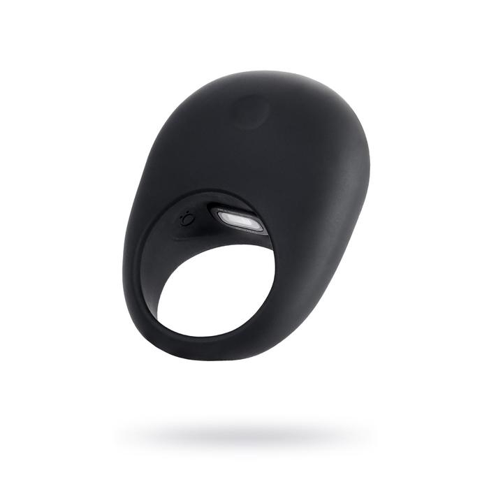 Эрекционное кольцо на пенис Oivita, силикон, цвет чёрный, 6,5 см
