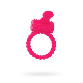 Эрекционное кольцо на пенис Toyfa A-toys, силикон, цвет розовый, d=3,5 см