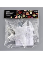 Светодиодная верхушка на ёлку «Звезда белая», 16 см, 10 LED, 220 В, свечение мульти - Фото 7