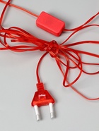 Светодиодная верхушка на ёлку «Звезда красная», 16 см, 10 LED, 220 В, свечение красное - Фото 11