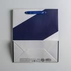 Пакет подарочный новогодний ламинированный «Удачи в Новом году», ML 23×27×11.5 см 4843470