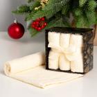 Набор махровых полотенец "Merry cristmas" 30х30 см - 3 шт, хлопок 340гр/м2 - фото 26046893