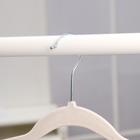 Плечики для одежды «Бархат», размер 44-46, флокированное покрытие, цвет МИКС - Фото 2