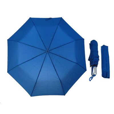 Зонт автоматический "Однотонный", R=50см, цвет синий
