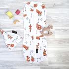 Пеленальный кокон и шапочка «Лисички», размер 3-6 кг - Фото 2