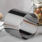 Форма для выпечки и выкладки «Круг», h=6,5 см, d=8 см, нержавеющая сталь - Фото 1