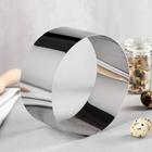 Форма для выпечки и выкладки TAS-PROM «Круг», h=6.5 см, d=14 см, нержавеющая сталь - Фото 1