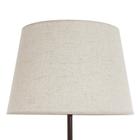 Торшер напольный BayerLux «3501», 1×15 Вт, Е27, коричневый - Фото 4