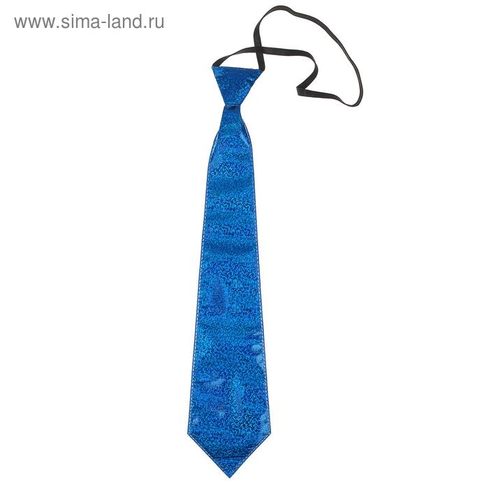 Карнавальный галстук «Блеск», на резинке, цвета МИКС - Фото 1
