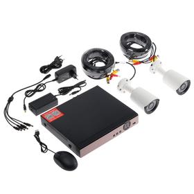 Комплект видеонаблюдения Si-Cam, 2 наружные камеры, 2 Мп, без HHD