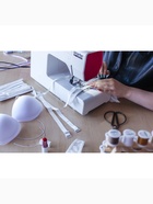 Лямки для бюстгальтера, текстильные, 2 см, 38 см, пара, белые - Фото 7