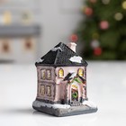 Светодиодная фигура «Дом» 5 × 4 × 4 см, керамика, батарейки AG13х2, свечение тёплое белое - Фото 2