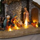 Светодиодная фигура «Рождество» 18×19×8 см, полистоун, батарейки ААх3 (не в комплекте), свечение тёплое белое - Фото 3