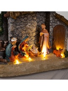 Светодиодная фигура «Рождество» 18×19×8 см, полистоун, от батареек ААх3, свечение тёплое белое - Фото 6