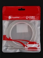 Клейкая нано лента TORSO, прозрачная, двусторонняя, акриловая 15 мм × 3 м - Фото 5