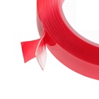 Клейкая лента TORSO, прозрачная, двусторонняя, акриловая 18 мм × 5 м - фото 42603582