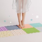 Модульный массажный коврик ОРТОДОН, набор №1 «Универсал», пастельные цвета - Фото 6