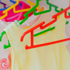 Плечики для одежды детские «Бабочка», размер 30-34, цвет МИКС - Фото 3