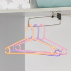 Плечики для одежды детские Доляна «Классик», размер 30-34, цвет МИКС - Фото 4