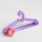 Плечики для одежды детские Доляна «Классик», размер 30-34, цвет МИКС - Фото 5