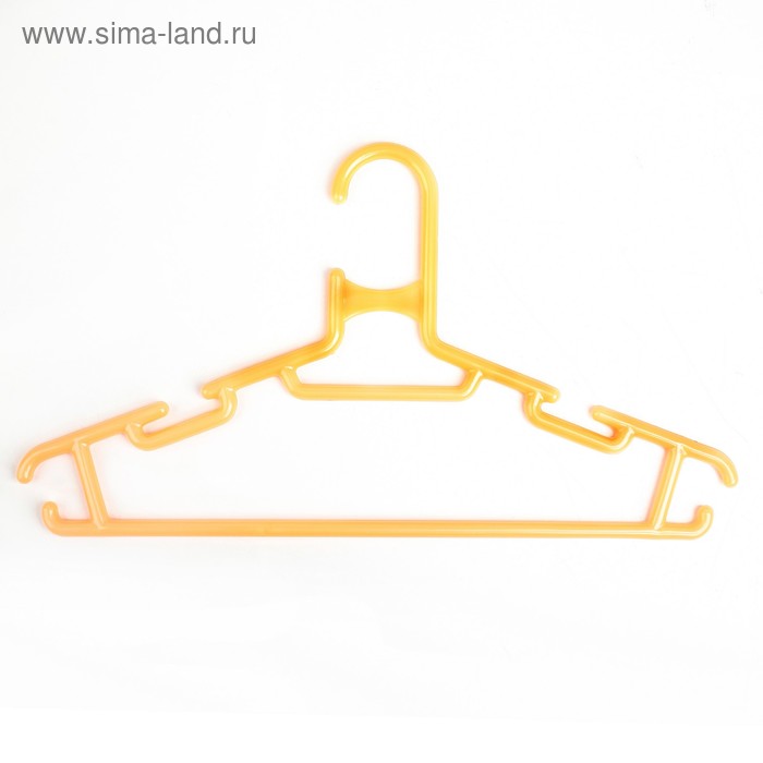 Плечики для одежды детские Доляна, размер 30-34, цвет МИКС - Фото 1