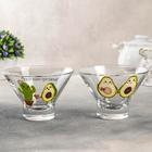 Креманка «Авокадо», 285 мл, стекло, рисунок МИКС - Фото 4