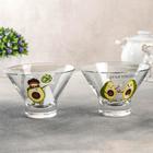 Креманка «Авокадо», 285 мл, стекло, рисунок МИКС - Фото 5