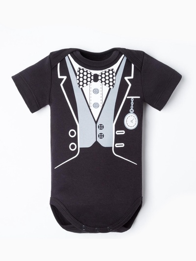 Боди для мальчика «Крошка Я. Джентльмен», рост 86-92 см