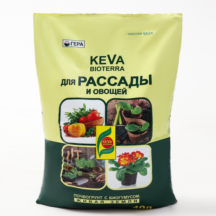  KEVA BIOTERRA для Рассады и Овощей, 40 л (5439911) - Купить .