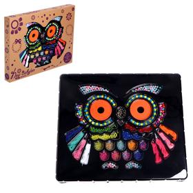 Набор бисероплетения «Совушка»  (артикул 5132018)  большой выбор товаров оптом и в розницу по низким ценам с доставкой