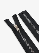 Молния «Трактор», №5, разъёмная, декоративное звено «Акулий зуб», замок автомат, 90 см, чёрная - Фото 3