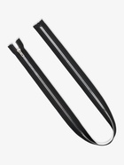 Молния «Трактор», №5, разъёмная, декоративное звено «Квадрат», замок автомат, 80 см, чёрная - Фото 2