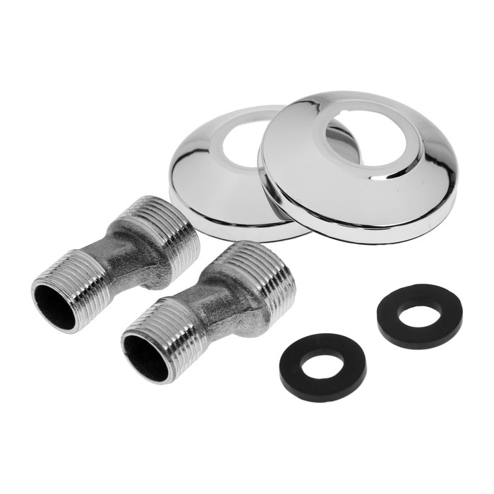 Смеситель для ванной Juguni однорычажный с душем, прямой излив - фото 18536830